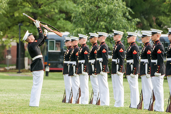 05-19-15 Marine Drill Team at Marine Memorial (24)